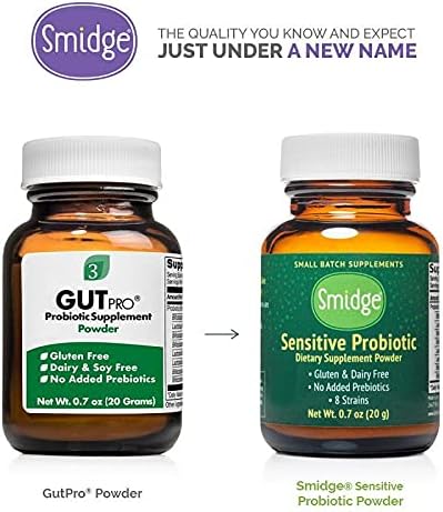 Smidge® Sensitive Probiotic Powder & Dosage Spoon (GutPro®)