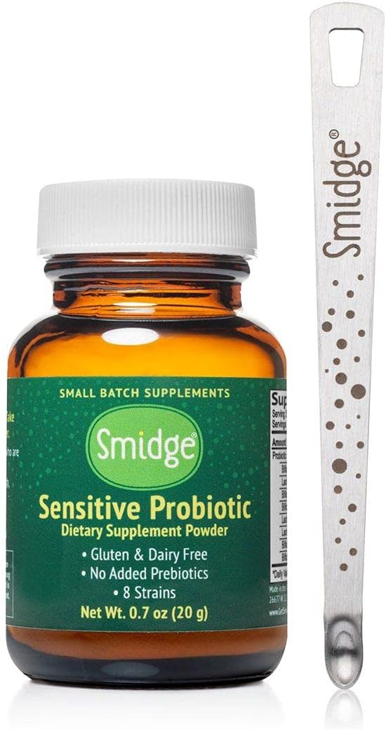 Smidge® Sensitive Probiotic Powder & Dosage Spoon (GutPro®)