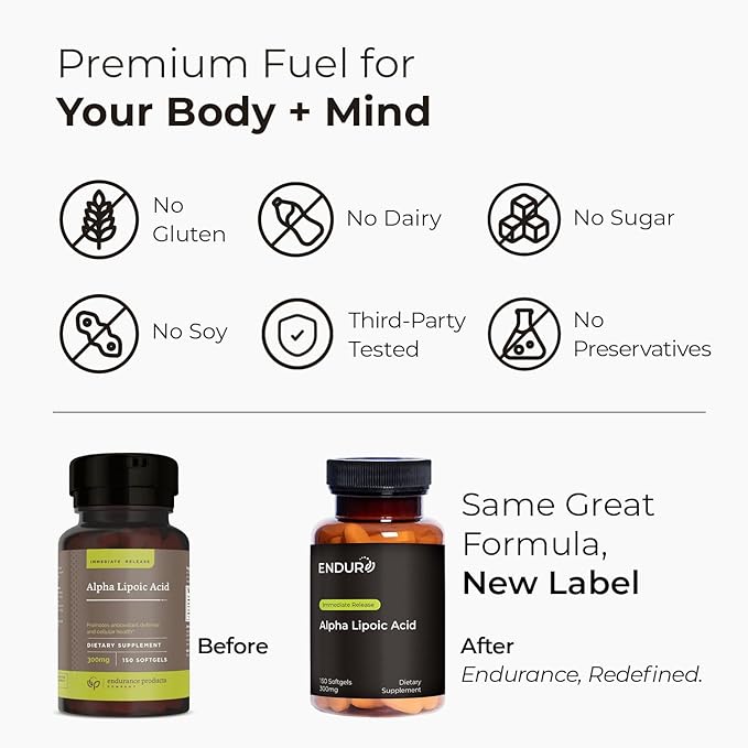 Alpha Lipoic Acid 300mg (150 softgels)