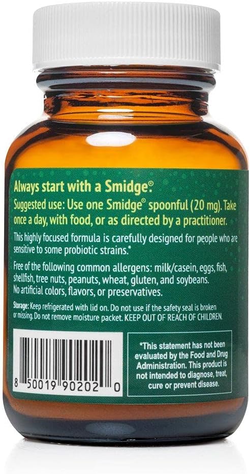Smidge® Sensitive Probiotic Powder & Dosage Spoon (GutPro®)