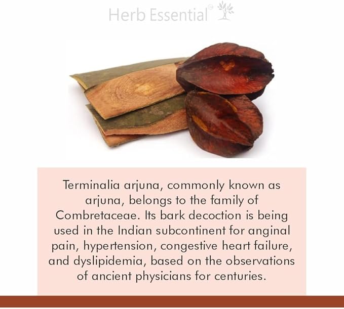 14.10 Ounce Arjuna Powder, Terminalia Arjuna Bark Supplement, Polvo de corteza de Arjuna, No Preservatives, Vegan and GMP Certified- 14.10 Ounce (400g Pack of 1)