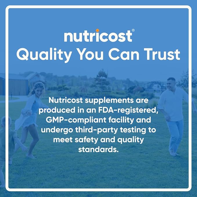 Nutricost Berberine HCl with Ceylon Cinnamon Capsules (120 Capsules, 60 Servings) - Non-GMO, Animal-Free Product