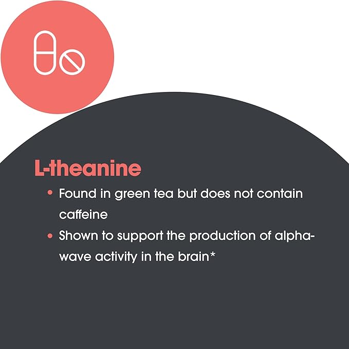Allergy Research Group 200 mg of Zen - GABA L-Theanine Supplement, Natural Calm, Sleep & Relax Support for Women & Men, Take Day or Night for Relaxation & Calm Energy - 120 Vegetarian Capsules