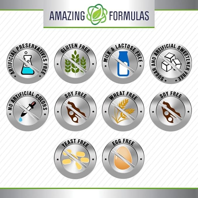 Amazing Formulas CLA Amino Acid Supplement | 1000 Mg per Serving | Softgels | Non-GMO | Gluten-Free | Made in USA (1 Pack, 120 Count)