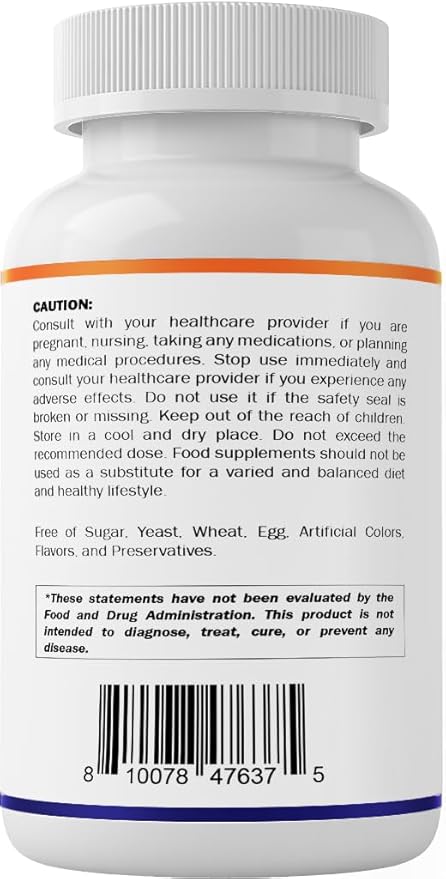Vitamatic Red Yeast Rice 1200 mg Per Serving - 240 Veg Capsules - Made in The USA - Non-GMO & Gluten Free