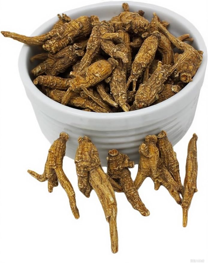 Wisconsin American Ginseng 8OZ, American Wisconsin Ginsengss Slices Root 西洋参/花旗参 Energy for Men & Women Ginseng in Soup, Tea Smoothies Medium 4 Ounce 2 Box