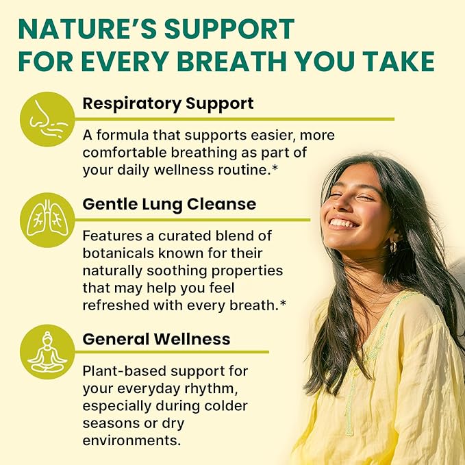 5-in-1 Mullein Drops for Lungs and Bronchial - Respiratory Lung Health Support with Mullen Leaf Extract for Lungs - Mullein Tincture with Elderberry, Echinacea and Ginger Root (60 Servings) (2-pack)