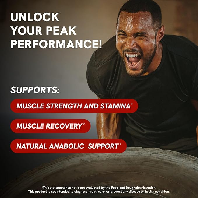 Turkesterone Supplement for Men - Organic Turkesterone Supplement for Muscle Growth w/Fadogia Agrestis Pterostilbene | Complexed Turkesterone Powder | 120 Turkestrone Vegan Capsules 2 Packs