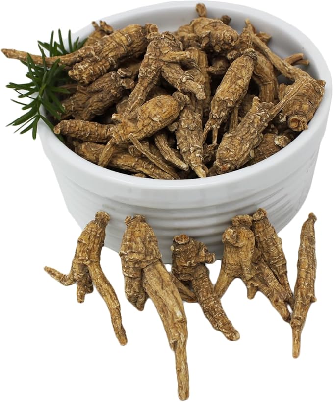 Wisconsin American Ginseng 8OZ, American Wisconsin Ginsengss Slices Root 西洋参/花旗参 Energy for Men & Women Ginseng in Soup, Tea Smoothies Medium 4 Ounce 2 Box