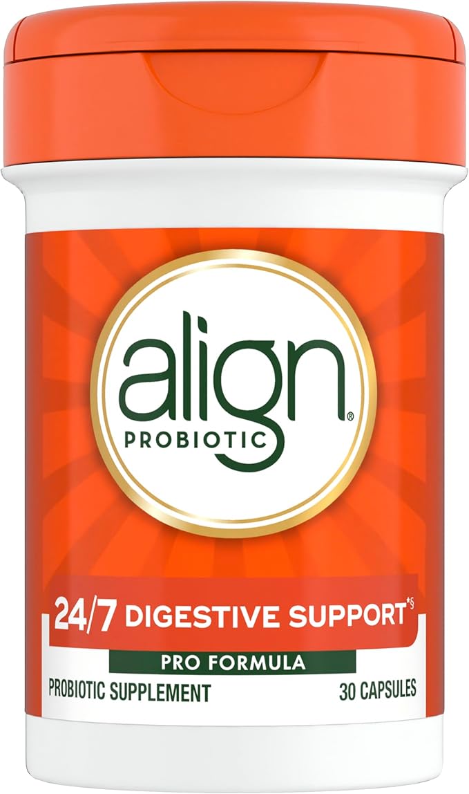 Align Probiotic, Pro Formula, Probiotics for Women and Men, Probiotics for Digestive Health, Men and Womens Probiotic Capsules Help Relieve Occasional Bloating & Gas*, 30 Capsules