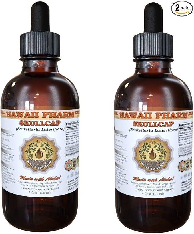 Skullcap (Scutellaria lateriflora) Liquid Extract 2x4 fl.oz