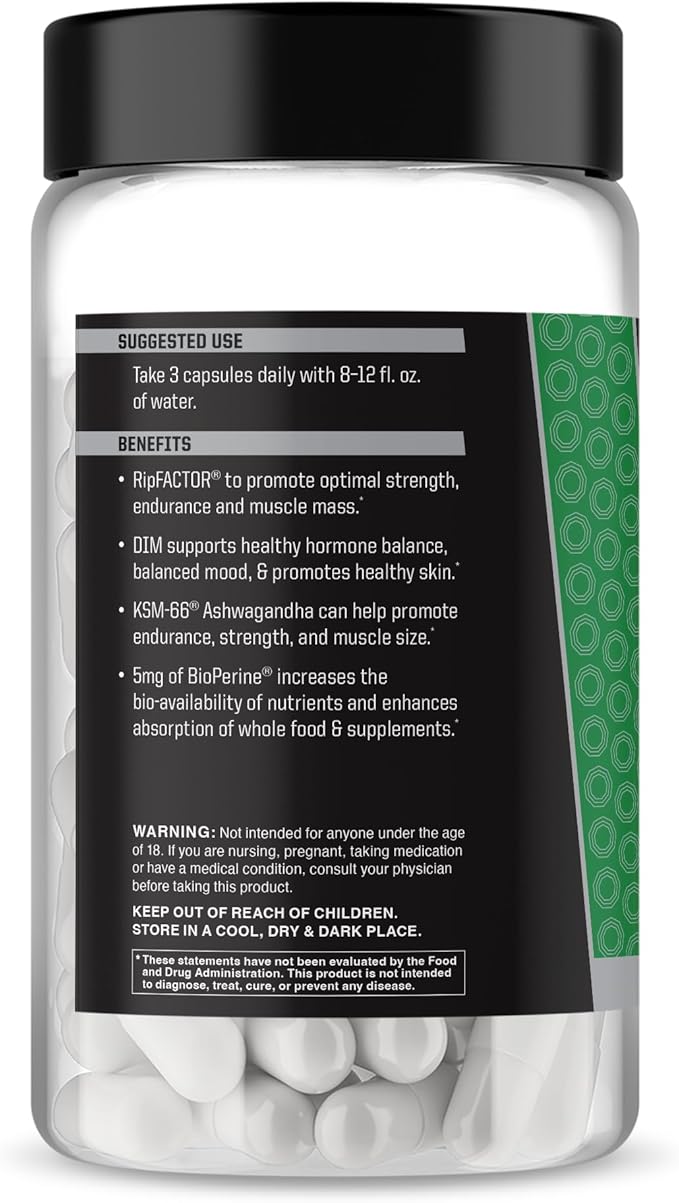 Anabolic Warfare Project Cuts, Body Recomposition, Muscle Definition, Stimulant-Free, Made with Botanicals* (90 Capsules)