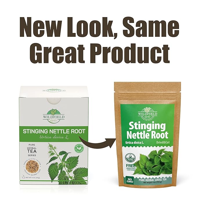 4 oz. Nettle Root Dried Stinging Herbal Tea - 113g Stinging Nettle Root Herb Tea Raíz De Ortiga