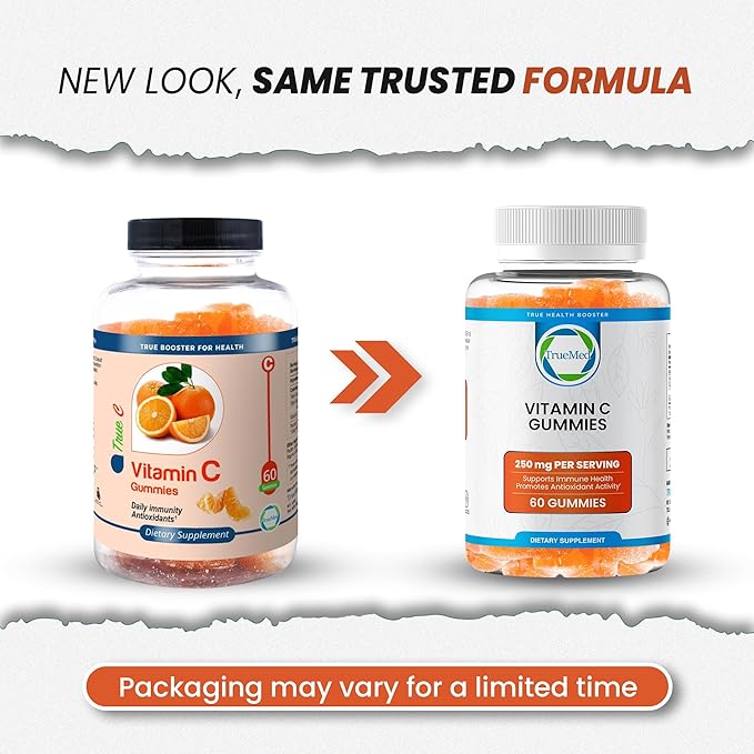 Vitamin C Gummies with Zinc Probiotics for Immune Support Non-GMO Gluten Free Supplements 60 Gummies