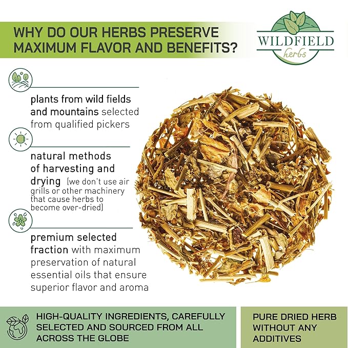 1.8 oz. Shepherds Purse Herb Bulk Herbal Tea Shepard Purse Herb (Capsella Bursa-Pastoris) - 50g Tea Bolsa De Pastor
