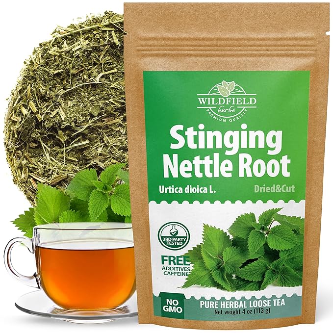 4 oz. Nettle Root Dried Stinging Herbal Tea - 113g Stinging Nettle Root Herb Tea Raíz De Ortiga
