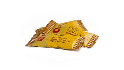 Yupik Ginger Chews, Candy, 2.2 lb, Gluten-Free, Individually Wrapped Candies, Soft & Chewy Bites, Made with Real Ginger, Sweet & Spicy, Quick Snacks