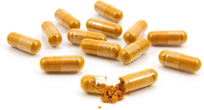 Super-Micronized Turmeric Curcumin Capsules 2-Month Supply Rapid Absorption, Whole Root, Non-GMO, Skin, Gut Health & Antioxidants(120 Capsules)