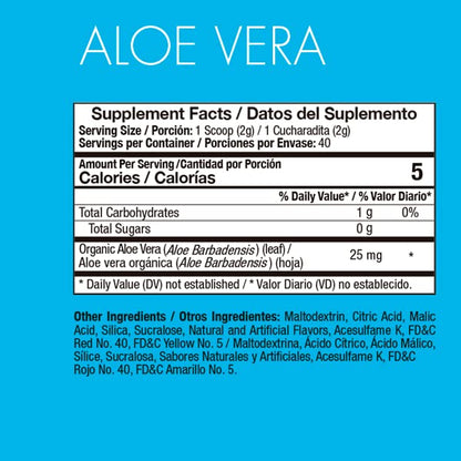 Yes You Can! Organic Aloe Vera Powder Drink Mix - Hydration Booster Infused with Pure Aloe Juice - Delicious Flavors - Made in USA - Antioxidant Rich - Vatiety Flavor - 40 Servings Per Canister (4 Pack)