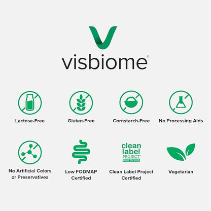 Visbiome® GI Care - High Potency Probiotic - 112.5 Billion CFU Live Probiotics, Original De Simone Formulation, Made in USA, 240 Capsules.