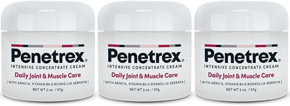 Penetrex Joint & Muscle Therapy - Soothing Comfort for Back, Neck, Hands, Feet - Premium Whole Body Rub with Arnica, Vitamin B6 MSM & Boswellia - 2oz 3-Pack