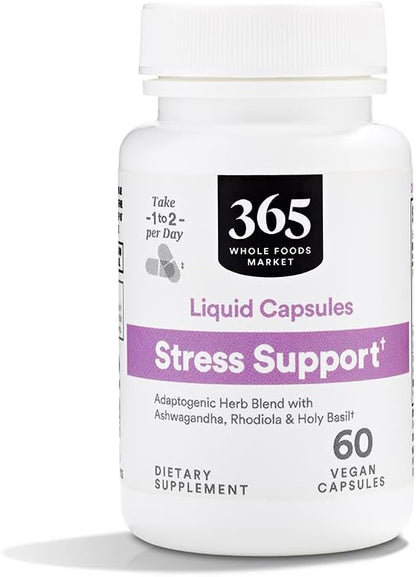 365 by Whole Foods Market, Stress Support, 60 Count