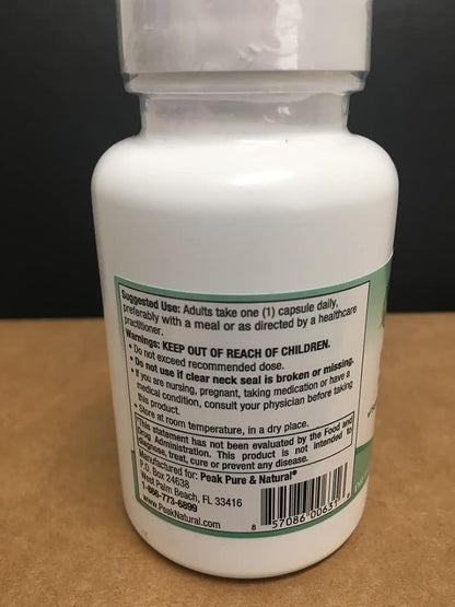 Peak Pure & Natural Peak DIM - Support Healthy Hormone & Estrogen Balance - Metabolism Support Supplement | 100mg - 30 Capsules