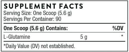 THORNE - L-Glutamine Powder - Glutamine Powder for GI Health and Immune Function* - 17.8 Oz