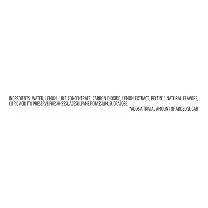 Sanpellegrino Zero Grams Added Sugar Lemonade Italian Sparkling Drink, 24-Pack Of 11.15 Fl Oz Cans, Sanpellegrino Italian Sparkling Drinks, Low-Calorie Sparkling Juice Beverages