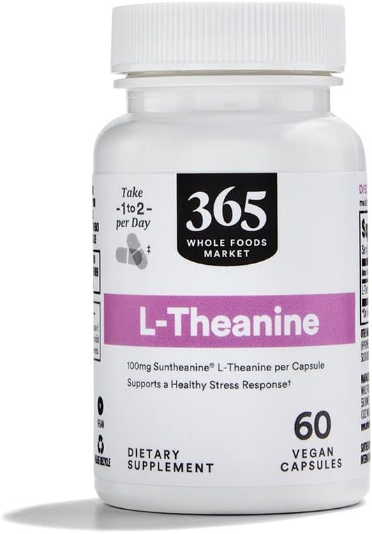 Whole Foods Market, L-Theanine 100 MCG 60 CT