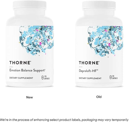 THORNE - Emotion Balance Support (Formerly Deproloft-HF) - Botanical Supplement for Positivity and Stress Management* - 120 Capsules