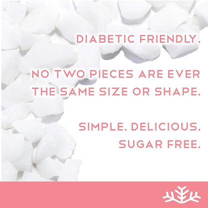 Watermelon KETO Xylitol Candy Chips - SNØ 1.5oz Tin - Sugar-Free Candy With Only 2 Ingredients | Low Carbs, Diabetic-Friendly, Non-GMO, Vegan, GF & Kosher | Purest candy in the world!