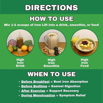 Smart Eats - Iron Powder | Highly Absorbed | Avoids Side Effects | Complete Nutrition: Protein, Vitamins, Fiber, Antioxidants | Makes Tasty Drinks & Shakes | Vegan | Chocolate Flavor | 30 Scoops