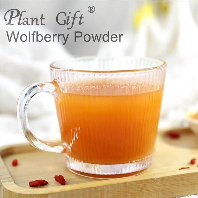 100% Wolfberry Powder 100g/3.52oz 枸杞粉 Goji Flour, Goji Berry Powder For Smoothies, Shakes, Baking & Drinks,| Free from Preservatives