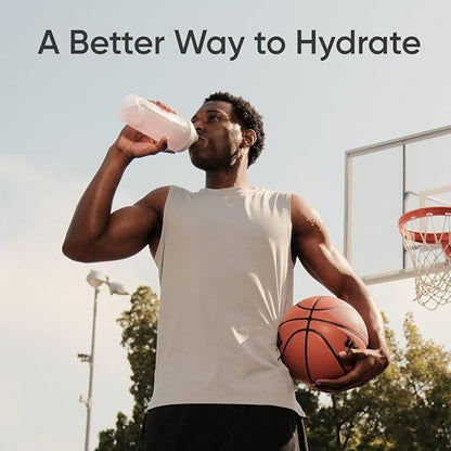 Sports Research® Hydrate Electrolytes Powder - Sugar-Free & Naturally Flavored with Vitamins, Minerals, and Coconut Water - Supports Hydration - Lemon Lime - 90 Servings