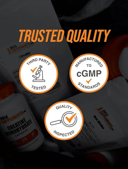BulkSupplements.com Niacin Capsules - Niacin Flush, Vitamin B3 Niacin Supplement, Niacin 500mg - with Flushing, Gluten Free, 1 Capsule per Serving, 365 Capsules (Pack of 1)