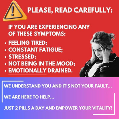 Women Vitality 120 Caps - Female Libido Booster, Increased Energy, Reduce Dryness, Balance Complex and Mood Stabilizer for Women, Heighten Sensitivity, Made in the USA Hornygoatweed with Maca Root