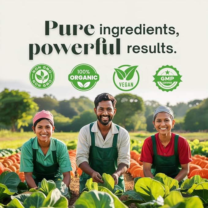 7-in-1 Immune Support Supplement Tablets Moringa Vitamin C Elderberry with Oregano Leaf, Ginger Root, Astragalus & Garlic Bulb Herbal Wellness - GMP Certified - Organic, Non-GMO, Vegan - 90 Count