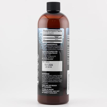 Silver Solution pH Balanced - Alkaline Structured Silver Solution Unflavored Liquid for Daily Immune Support - 30ppm Gluten Free - 16 oz