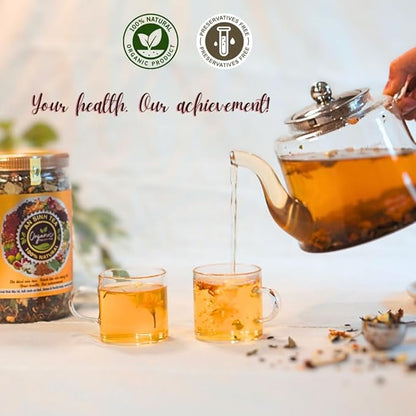 An Sinh Tea Herbal Tea Variety Pack - Liver Detox Tea - Sleep Tea For Bedtime - 60 cups - Non Caffeinated, Relax, Reduce Cholesterol, Migraine, Fatigue, Stress, Promoting Sleep