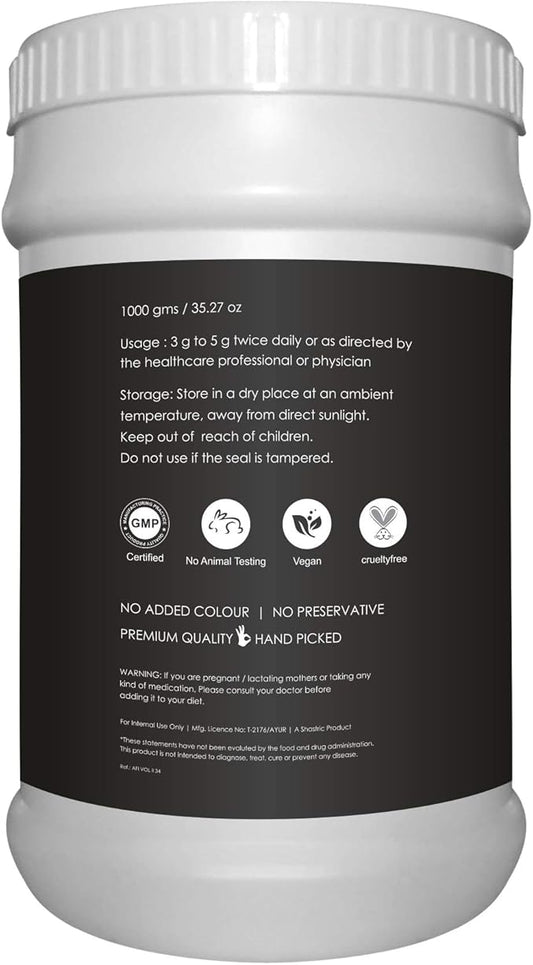 35.27 Ounce Arjuna Powder, Terminalia Arjuna Bark Supplement, Polvo de corteza de Arjuna, No Preservatives, Vegan and GMP Certified- 35.27 Ounce (Pack of 1)