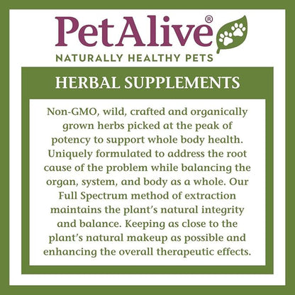 PetAlive ProsPet Drops for Pet Prostate and Bladder Health - Herbal Supplement for Dog Urinary Tract, Bladder and Immune Support - Constipation Relief - 59 ml