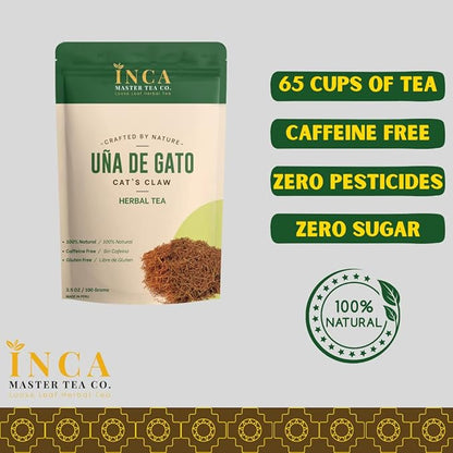 UNA de Gato Cat's Claw Loose Herbal Bark Tea Natural catclaw from Peru 100g 3.5oz