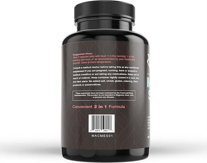 Visual Advantage® Macular Support + Meso-Z – Blue Light Eye Vitamin with Triple Antioxidants for Advanced Protection Against Digital Screens (60-Count)