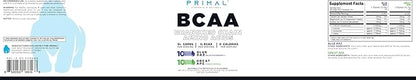 Primal BCAA Variety Pack, Blue Raspberry + Great Ape Green Apple Flavored (20 Stickpacks) - 7G BCAA per Serving, Branched Chain Amino Acids