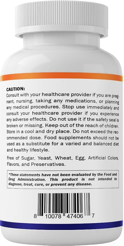 Vitamatic Acidophilus Probiotic - 10 Billion CFU - 5X Potency - Daily Probiotic Supplement, Supports Digestive Health - 120 Tablets