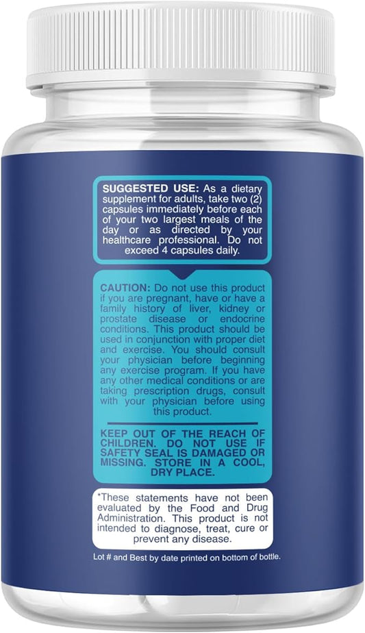 Phytoral White Kidney Bean Extract Carb Blocker - 120 Capsules