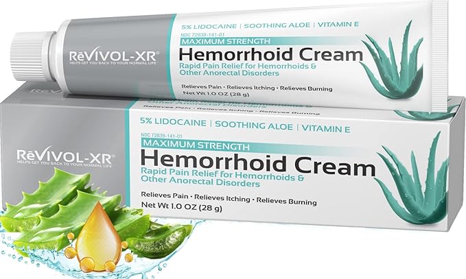 5% Lidocaine Numbing Cream (Non-Prescription OTC) Max Strength Dose (Topical External Use)