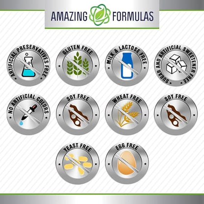 Amazing Formulas CLA Amino Acid Supplement | 1000 Mg per Serving | Softgels | Non-GMO | Gluten-Free | Made in USA (1 Pack, 120 Count)