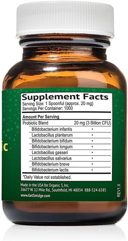 Smidge® Sensitive Probiotic Powder & Dosage Spoon (GutPro®)